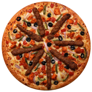Seekh Kabab Pizza